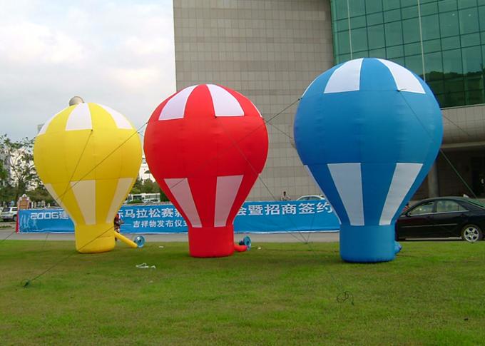 Ανθεκτικό PVC μπαλόνι ηλίου μουσαμάδων γιγαντιαίο διογκώσιμο για το Κόμμα