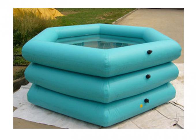 Δημοφιλής 0.6mm πισίνα μωρών PVC Tarpauline διογκώσιμη με τον αέρα που σφραγίζεται