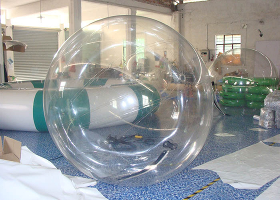 Κίνα 0.9mm PVC προσαρμοσμένο σφαίρα μέγεθος νερού μουσαμάδων διογκώσιμο για τα παιδιά εργοστάσιο