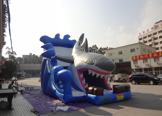 Κίνα εμπορική διογκώσιμη φωτογραφική διαφάνεια 7.5m/μεγάλη φωτογραφική διαφάνεια νερού καρχαριών με τον ανεμιστήρα προμηθευτής
